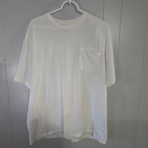 Johnnie-O Pocket T-Shirt Mens XL White Oaklands Invitational 2021 Cotton